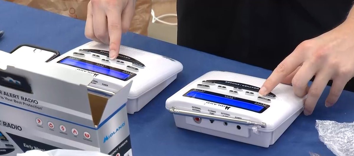 The First Alert Storm Team will be programing weather radios for free today from 3 to 7pm at the Greer's on McMeans Avenue in Bay Minette.  Some of you have asked me the cost of a radio, it's around 40 dollars..or you can  bring your own and they will gladly program it for you!