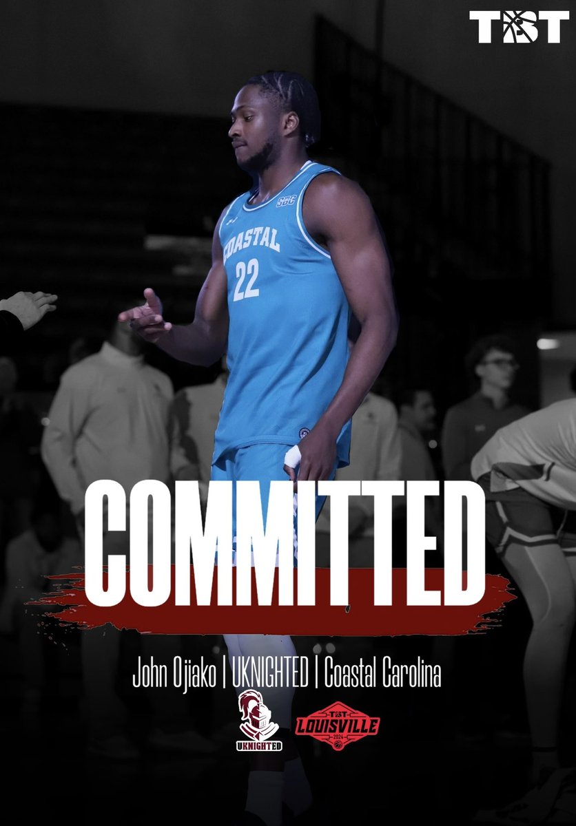 🚨Commitment Announcement🚨

Adding another piece to the puzzle 🧩
Welcome John Ojiako 💪

•’23-‘24 All-Sun Belt Conference
• Averaged 12.6 ppg &amp; led the Sun Belt in rebounding at 10.6.

Ojiako will be an immediate fan favorite with his athleticism productivity! 

#uknighted🛡️