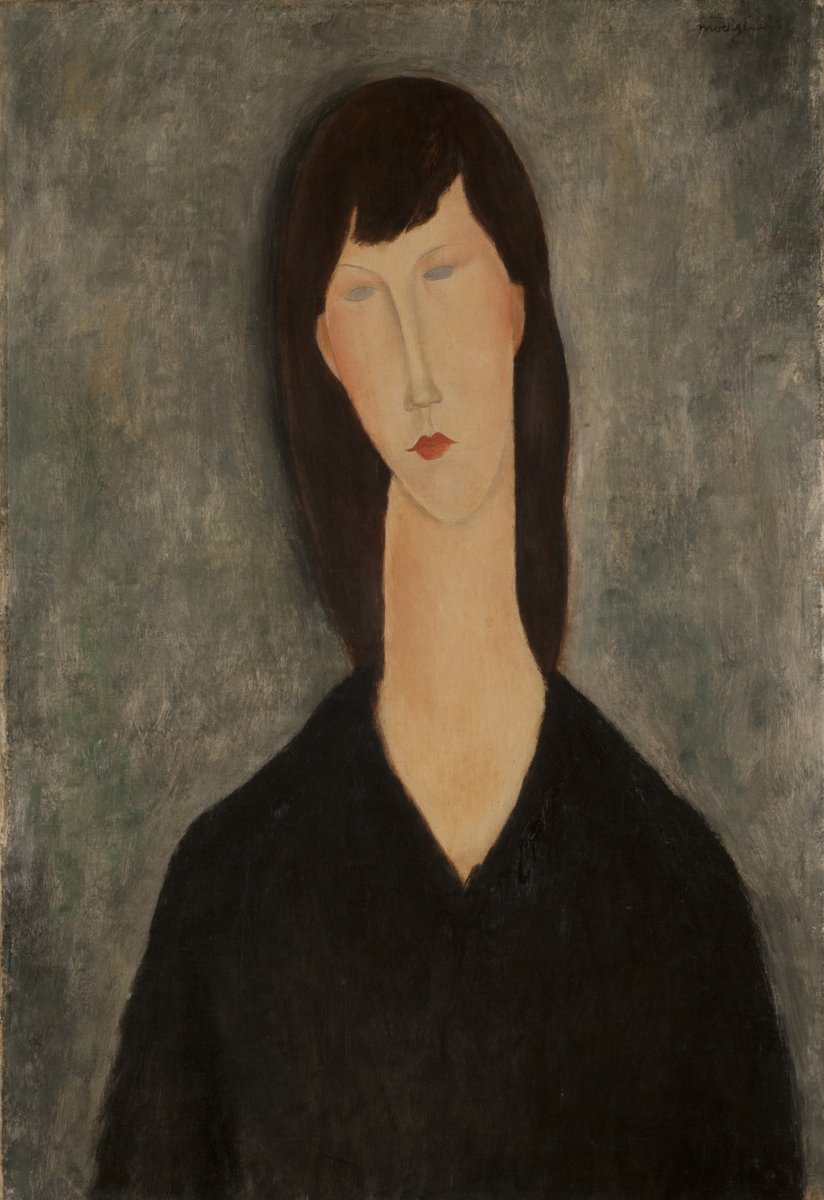 BellasArtesAR's tweet photo. A 140 años de su nacimiento, recordamos al pintor y escultor italiano Amedeo Modigliani. Dos de sus obras maestras pertenecientes a la colección del Museo ‒“Figura de mujer” y “Buste de femme”‒ pueden verse siempre en la sala 25 del primer piso. https://t.co/eGLfPeGpPc