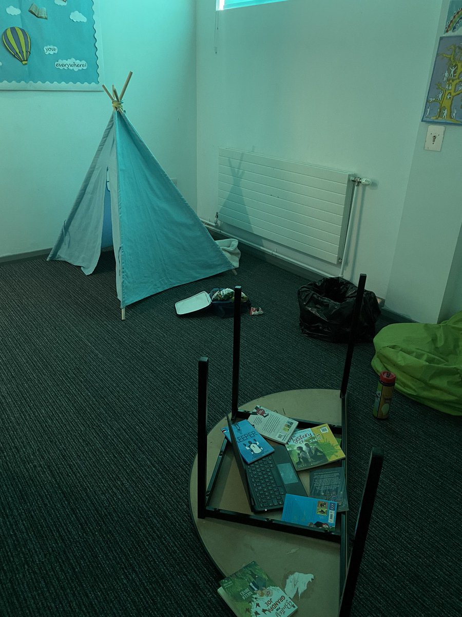 Today, one of our students from Tokyo Class created his very own campsite to complete some extra reading! 📚⛺️