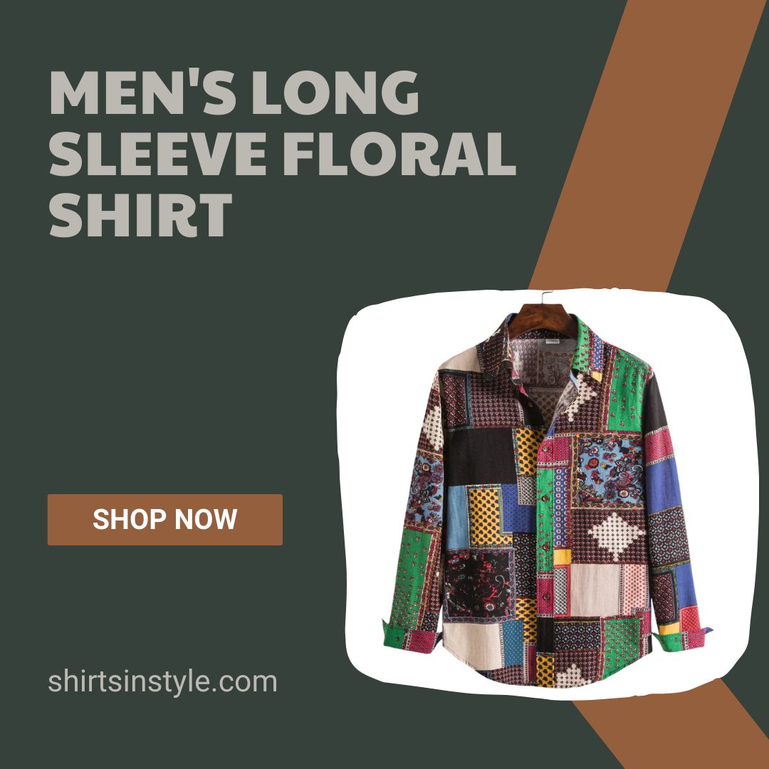 shirtsinstyle's tweet image. Stand out in style with our Men's Long Sleeve Floral Shirt! 🌸✨ Perfect for any occasion, this shirt features a bold floral design and a comfortable fit. 
Shop Now: shirtsinstyle.com/products/mens-…
#shirtsinstyle #floralshirt #mensfashion #boldstyle