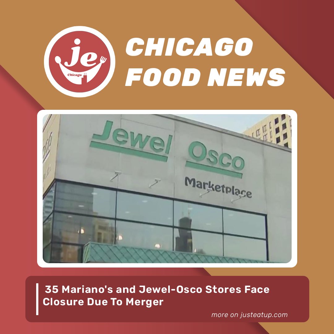 JustEatUpBlog's tweet photo. 35 Mariano's and Jewel-Osco Stores Face Closure Due To Merger The proposed merger between grocery giants Kroger and Albertsons faces a new obstacle with the announcement of 35 store closures in Illinois. https://t.co/B7UUMuRxxT https://t.co/RPfqnkdOuv