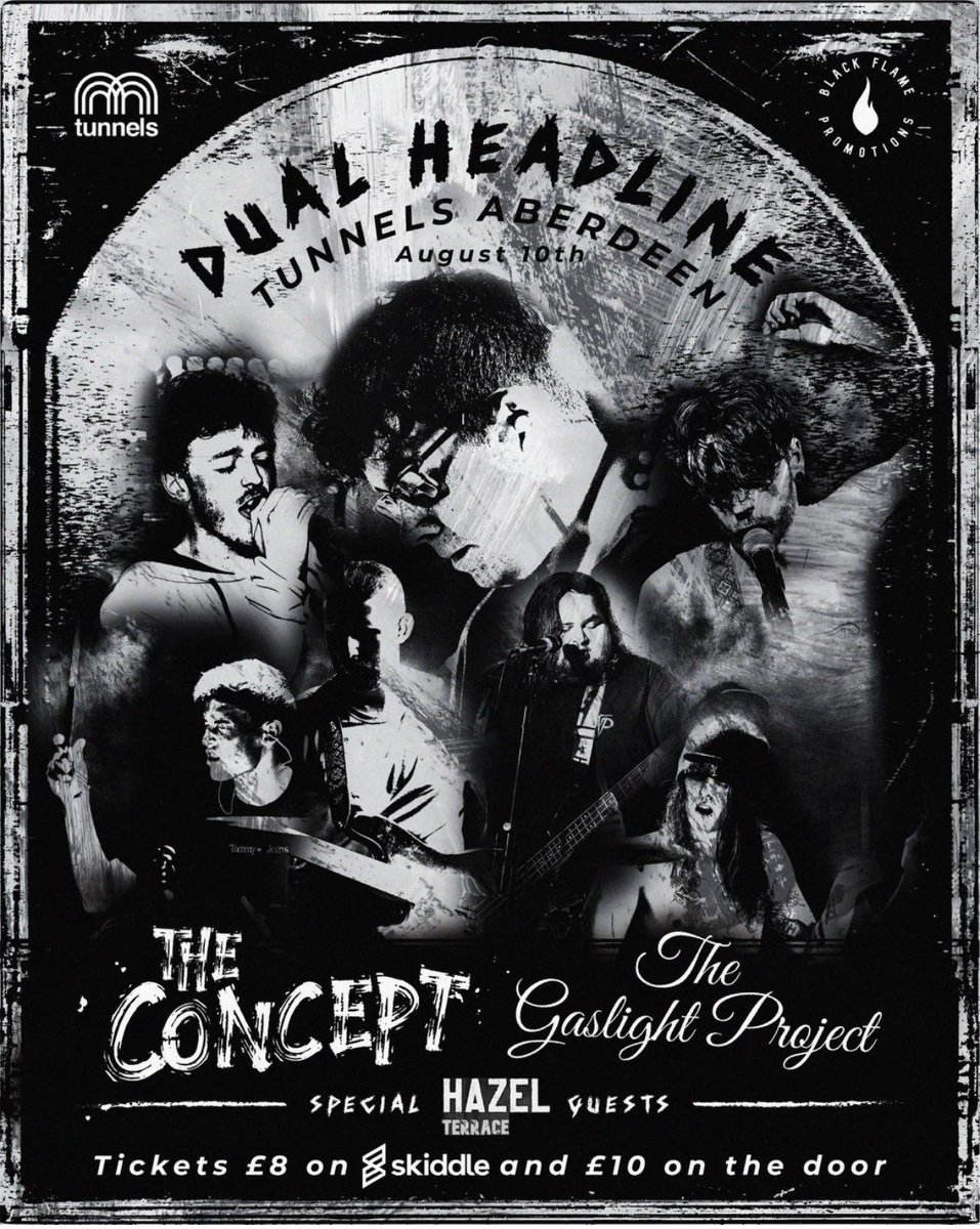 HazelTerrace's tweet photo. Amazing to play with our friends at the concept for their co-headline with @TGPOfficalBand in Tunnels 10/08/2024 

If your about northern territory get yourself a ticket link in our bio for the fine price of a tenner 

Thank you to @blackflamepromotions for adding us https://t.co/7u3VLhV9o0