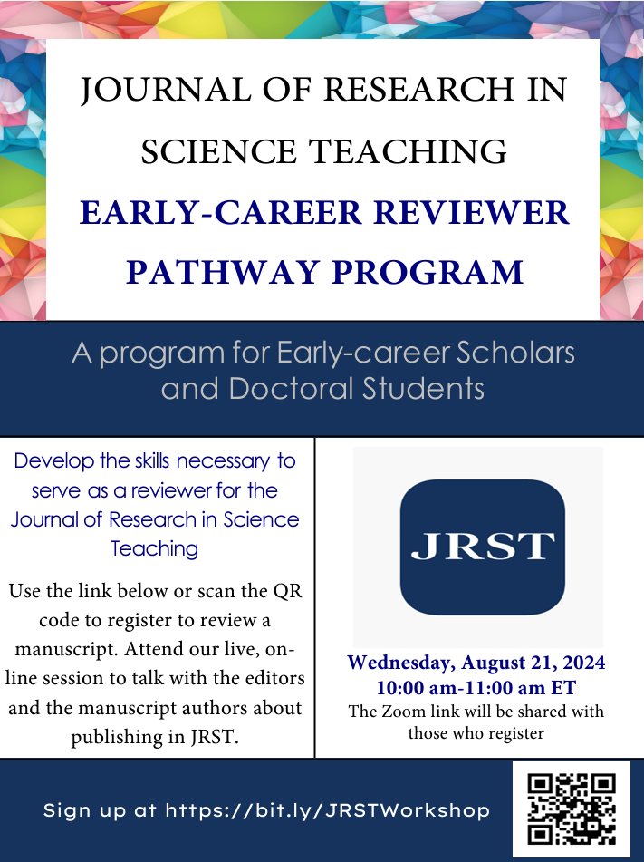 Journal of Research in Science Teaching tweet media