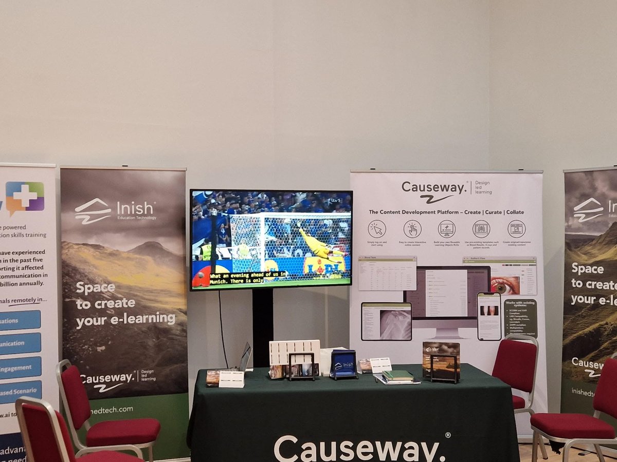 Watching the football at our stand after a great opening day to ASME 2024 at Warwick! Come by our stand and say hi tomorrow and get a demo and free account with us!