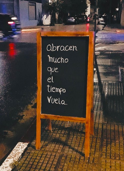 Siempre lo hago, aunque me digan meloso!