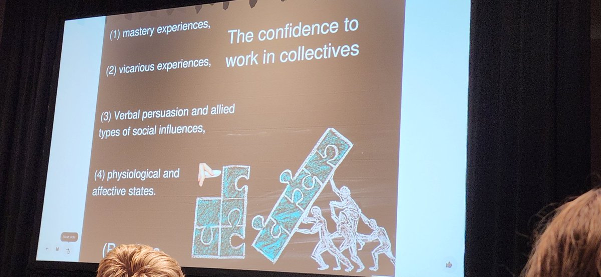 JohnsonValAL's tweet photo. Attended informative session w/ @PeterMDeWitt @SuitguyMike that pushed my thinking on what collective leader efficacy should entail. School/district ldrs must foster shared understanding, engage in joint work, &amp; evaluate their impact. Tough work but essential to S learning.#AVL24 https://t.co/uCoJ3m45jm