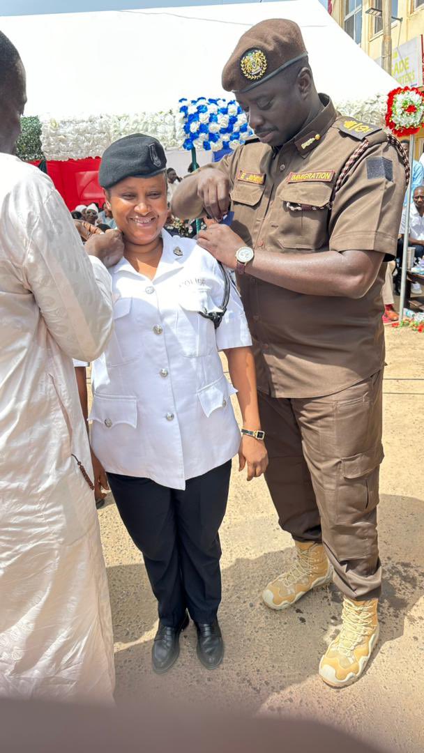 TheAlkambaTimes's tweet photo. Top female police officer Mariama Barry has been promoted to deputy superintendent of police. She is among the few female officers in the Gambia police force to achieve this rank, thanks to her exceptional leadership skills.

Barry has been a positive influence on many young women officers in the Gambia Police Force. She is a strong advocate for women's rights, empowerment, and equality. In 2018, she was honored with the Nelson Mandela Fellowship and proudly attended the program in Washington, DC, United States. 

Barry's policing career has been unwavering, and she is known for her advocacy for justice and equality in democratic policing. Her personal growth and impact on others reflect her dedication and determination to make a difference in pursuing a better future for her country and its people. 

Despite facing challenges, including an attack on her duty station in Nyala, Barry's willpower and determination have been unwavering. She continues to work passionately against violence targeting women and girls. With her unique approach to her work and strong sense of self-worth, she has the potential to become a leader in the Gambia Police Force. Her intelligence, courage, and willingness to speak out are a testament to her character.

Congratulations Ma’am!