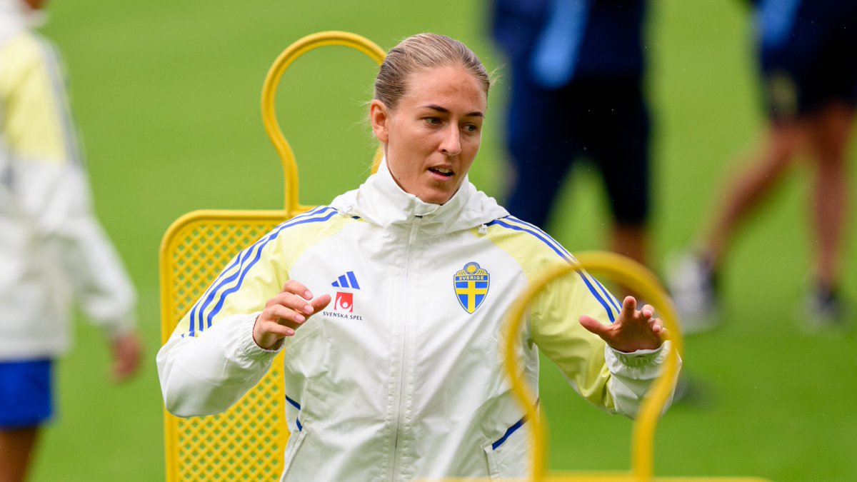 Sista träningen på hemmaplan inför fredagens EM-kval mot Frankrike ✔️