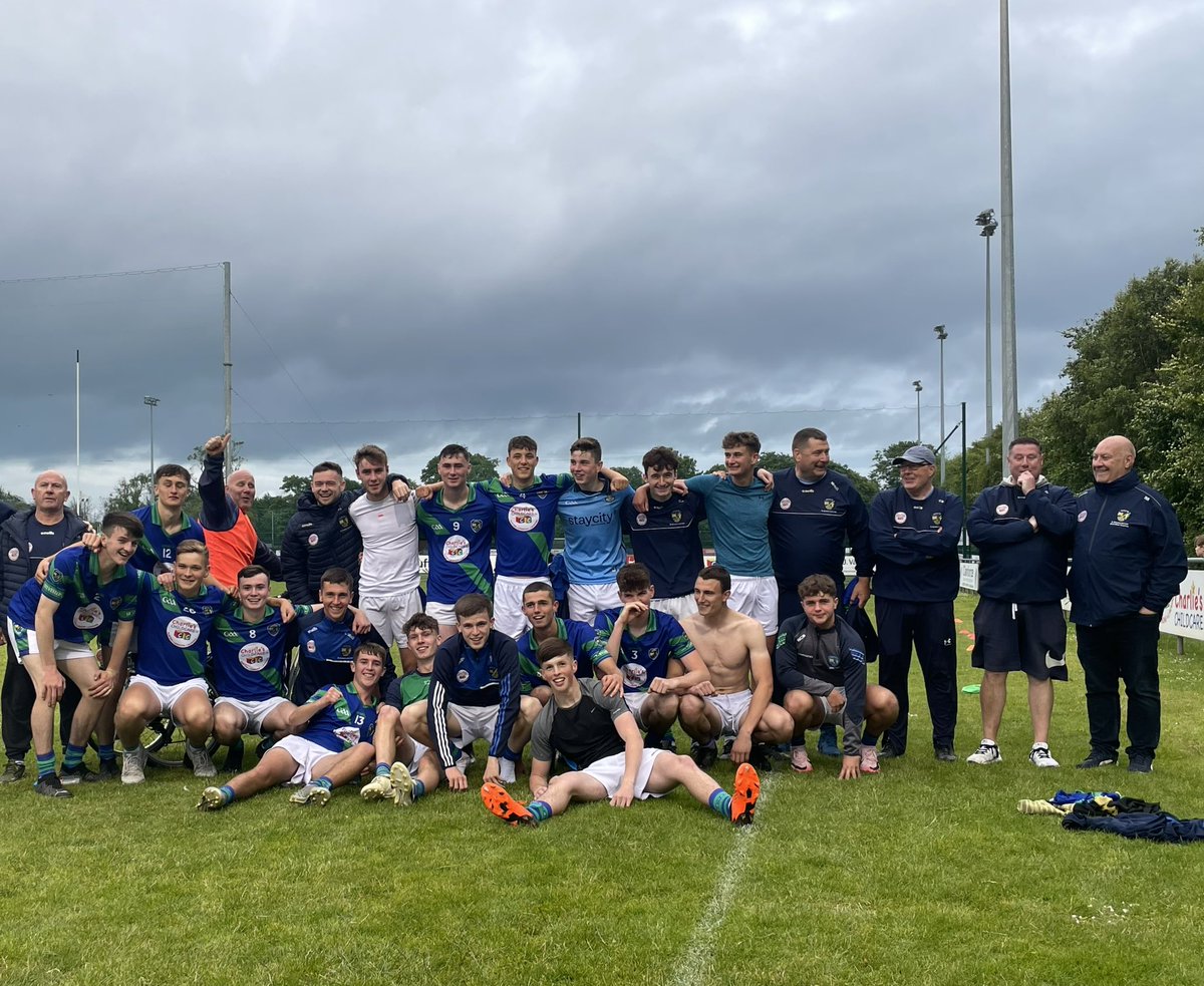 #MFL1 Fulltime 
<a href="/OfficialSylsGAA/">St Sylvester’s GAA</a> 0:21
<a href="/GAALucan/">Lucan Sarsfields GAA</a> 0:09
 
Well done to our lads who have are 1st Division Champions! 💙💚🏆

<a href="/RnnMacLochlainn/">Rónán Mac Lochlainn</a>
