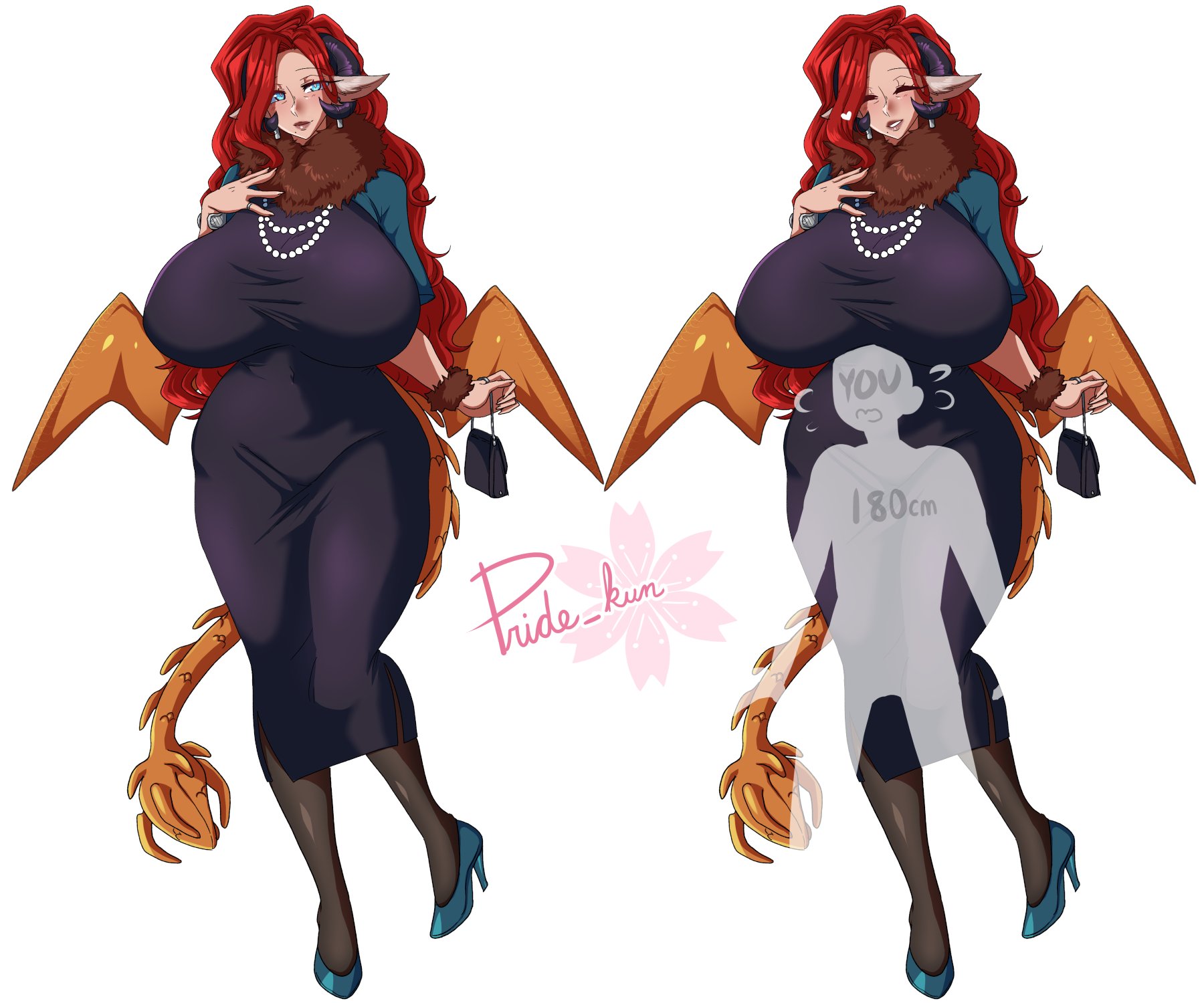chimera hag all done 👀💦 i had @pride_kun make a special extra version too you'll get to find out what that tail do in the future~ https://t.co/cZHGPWBHvW
