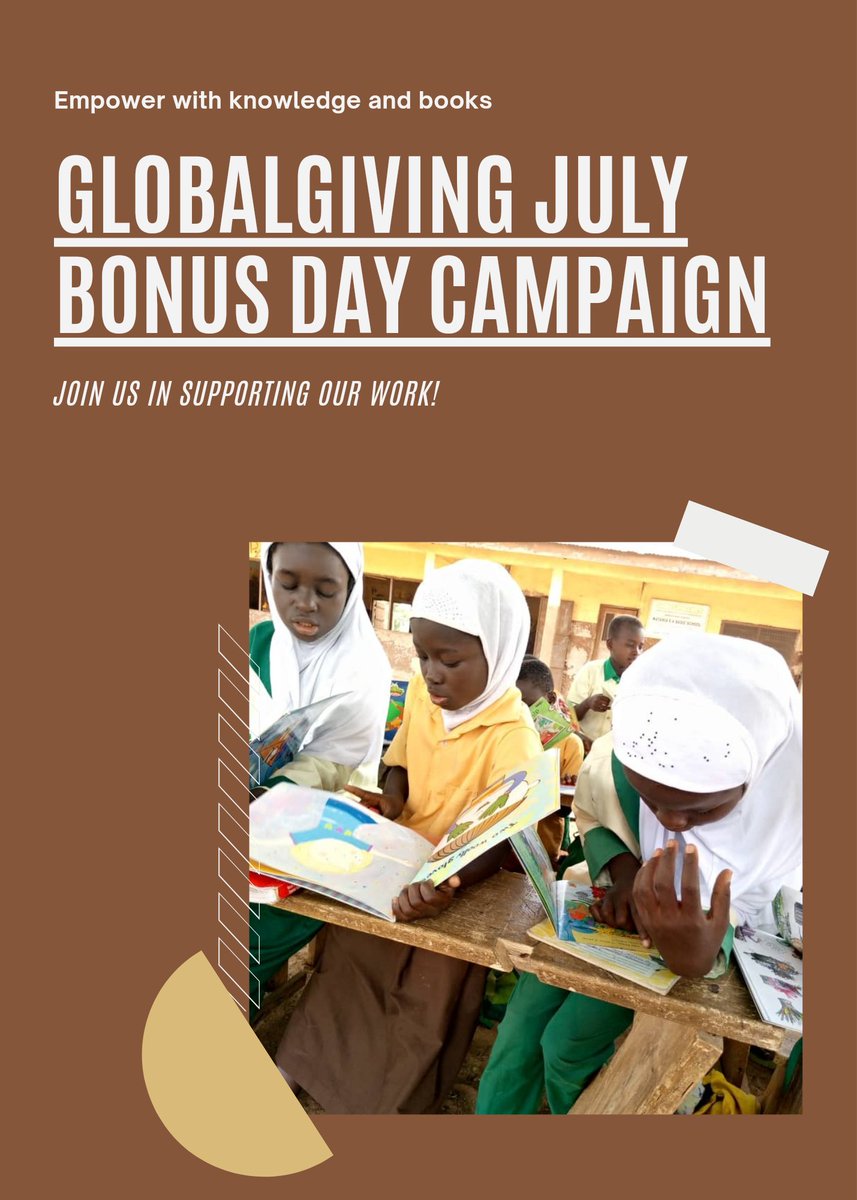 We are dedicated for children in underserved communities to gain access to educational resources they desperately need. Today <a href="/GlobalGiving/">GlobalGiving</a> is offering a chance to amplify your support. Follow the link to donate today and watch your generosity double.   goto.gg/51144