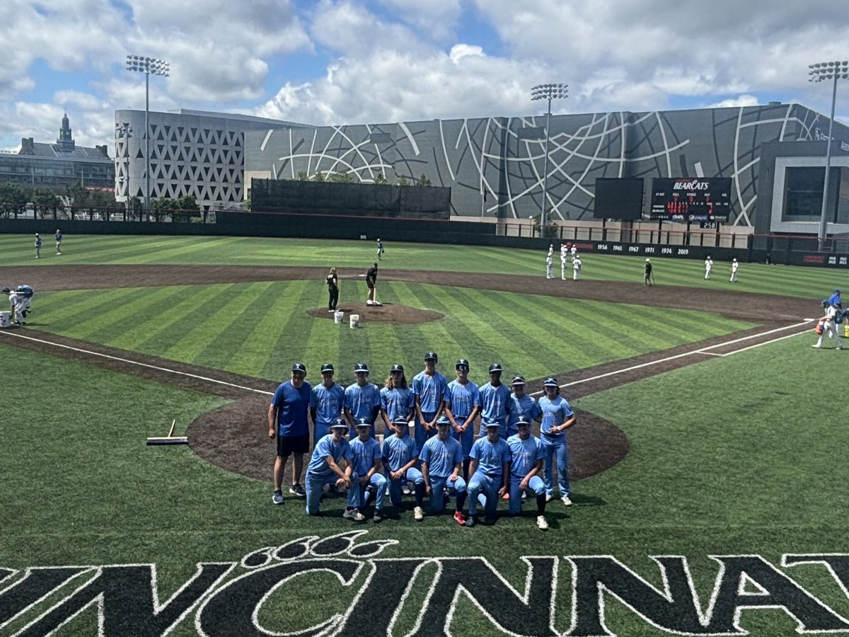 2027IndyTitans's tweet photo. The players were resilient today. Found a way to win. Huge diving double play in the 7th by Ben Spencer!

Titans 8
Riverside Royals 7

Ben Spencer 1.2IP, 2H, 0R, 2K, W
Greyson Gregory 3-3, 2 3B, RBi
Nathan Rukaj 1-2, 2RBi
Max Estes 1-2, RBi
Ben Spencer 1-2 https://t.co/T7PrVkDfXg