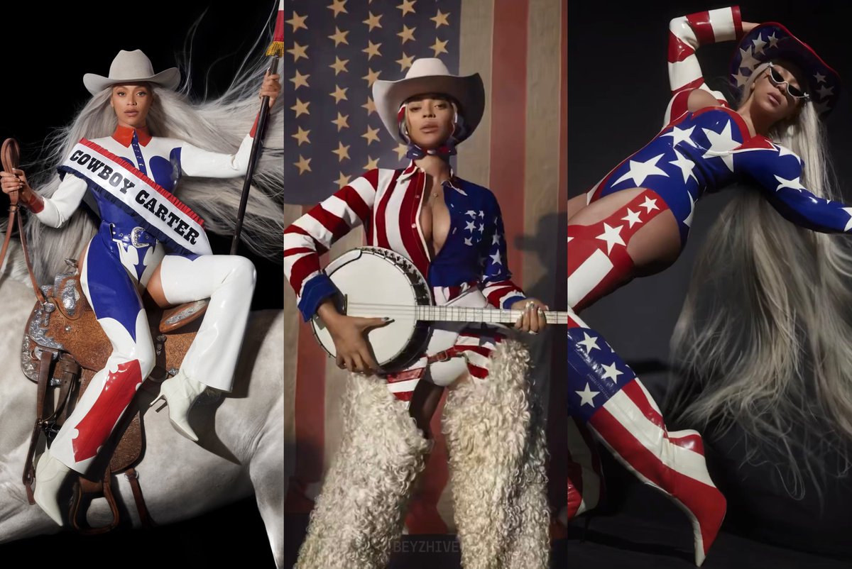 beyzhive's tweet photo. whole lotta red in that white and blue, history can’t be erased ★ https://t.co/KJkFfndi6B