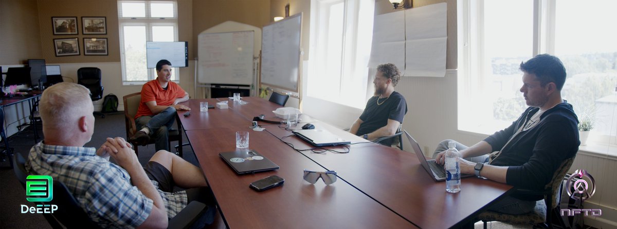 <a href="/nateharper/"></a>  recently met with @cryptograhamyt and <a href="/timboslice21x/">Timboslice</a> to talk about Web3 gaming and how the #DeEEP Network can support what they're building. 🛠️🎮

We’ll be posting some videos very soon, stay tuned!📹