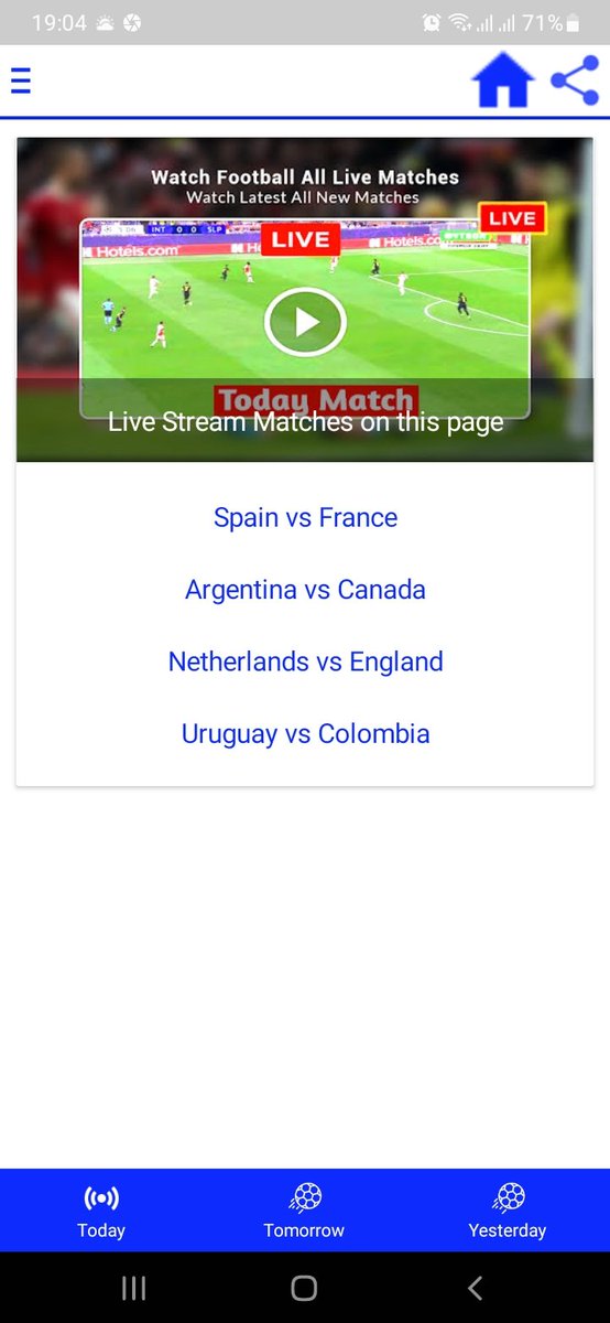 BarcaXtraFCB's tweet photo. Netherlands 1-1 England HT and Uruguay vs Colombia on ScoreUpdate apk here https://t.co/I8bXbJtTVd
#ESPFRA #scoreupdate #copaamerica2024 #copaamericausa2024 #EURO2024 #SpainVsFrance #SpainFrance #NetherlandsvsEngland #NEDENG #DownloadNow #downloadappnow #DOWNLOADAPK https://t.co/7IW7xsCEx2