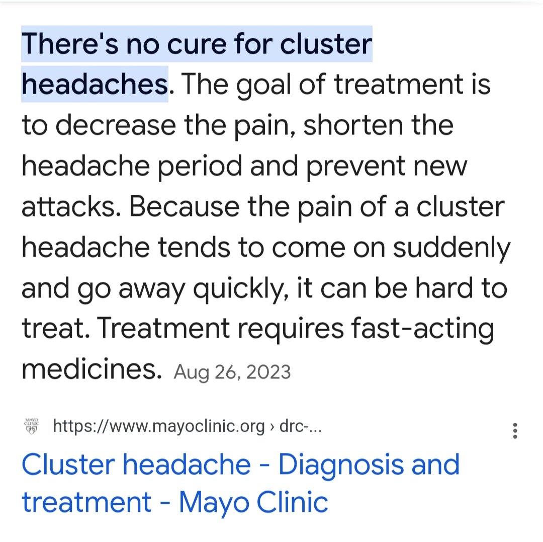 McCormickPete's tweet photo. @TAlanHorne What science???

You haven't provided any scientific evidence that cluster headaches can be cured through deep tissue massage... because no such scientific proof exists. 

I only deal in facts. https://t.co/BgFSEsnCk8