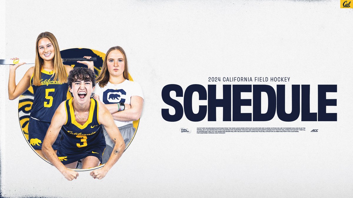 𝐈𝐭'𝐬 𝐡𝐞𝐫𝐞! 

Check out who the Bears will face in 2024! 

🔗| calbea.rs/461qFDb

#GoBears