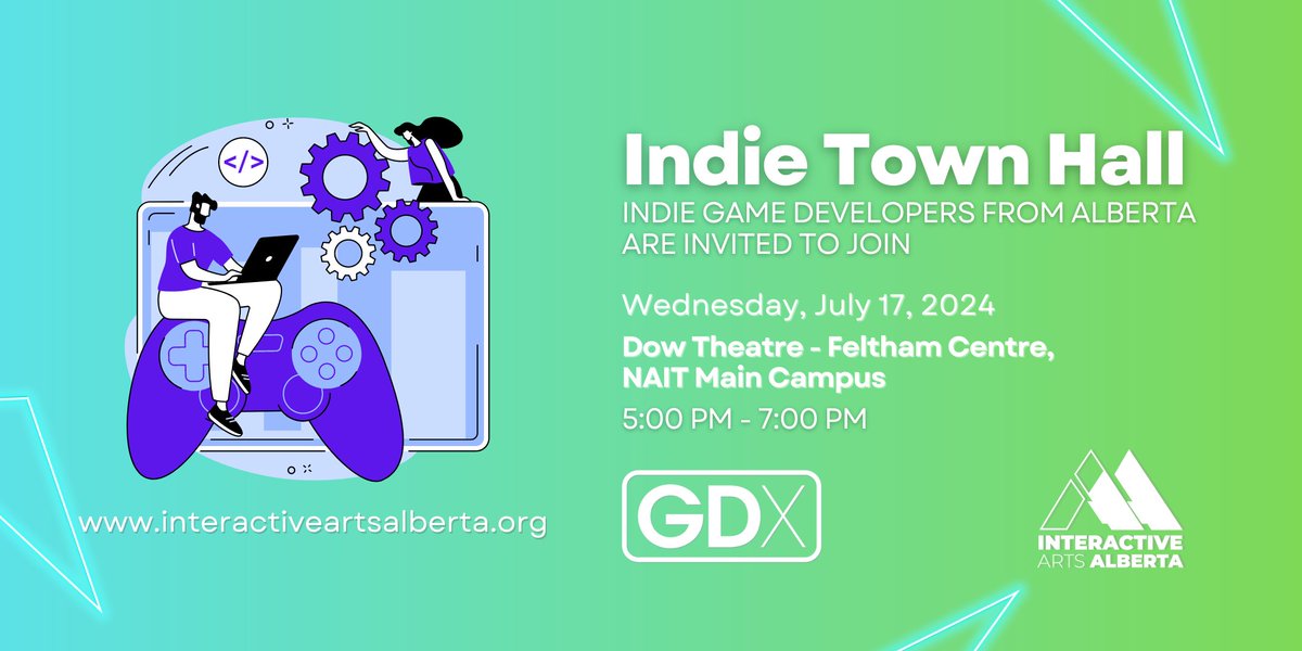 IAAlberta's tweet photo. Heading to #GDX2024? We'll be hosting our annual summer town hall to discuss needs of the community and to provide updates. Not attending GDX? Don't worry, you can sign up for a free ticket - though this will be in-person only!

Grab a ticket here https://t.co/4iU5rkvUkJ https://t.co/mE58aci8I5