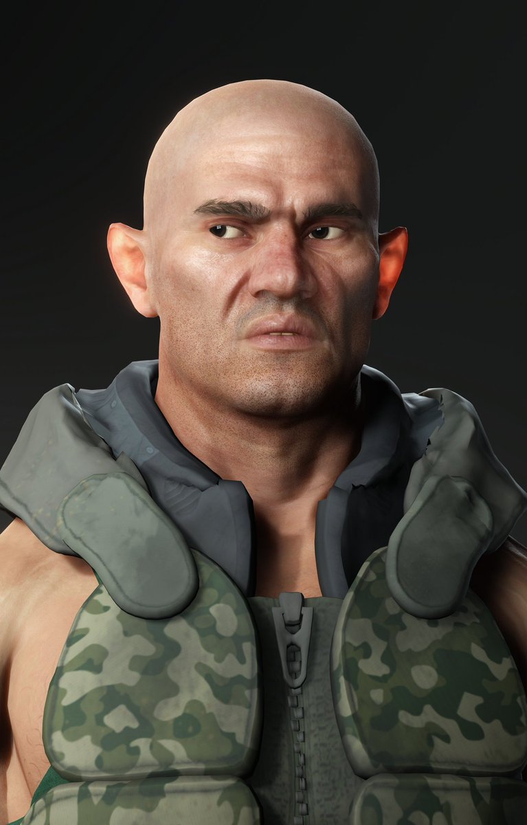 atonizer's tweet image. Renegade Soldier. | #3danimation #game #character for #games #animation #filmproduction l #ue5 #art #3dart #soldier #warrior #artwork #digitalart #22cine