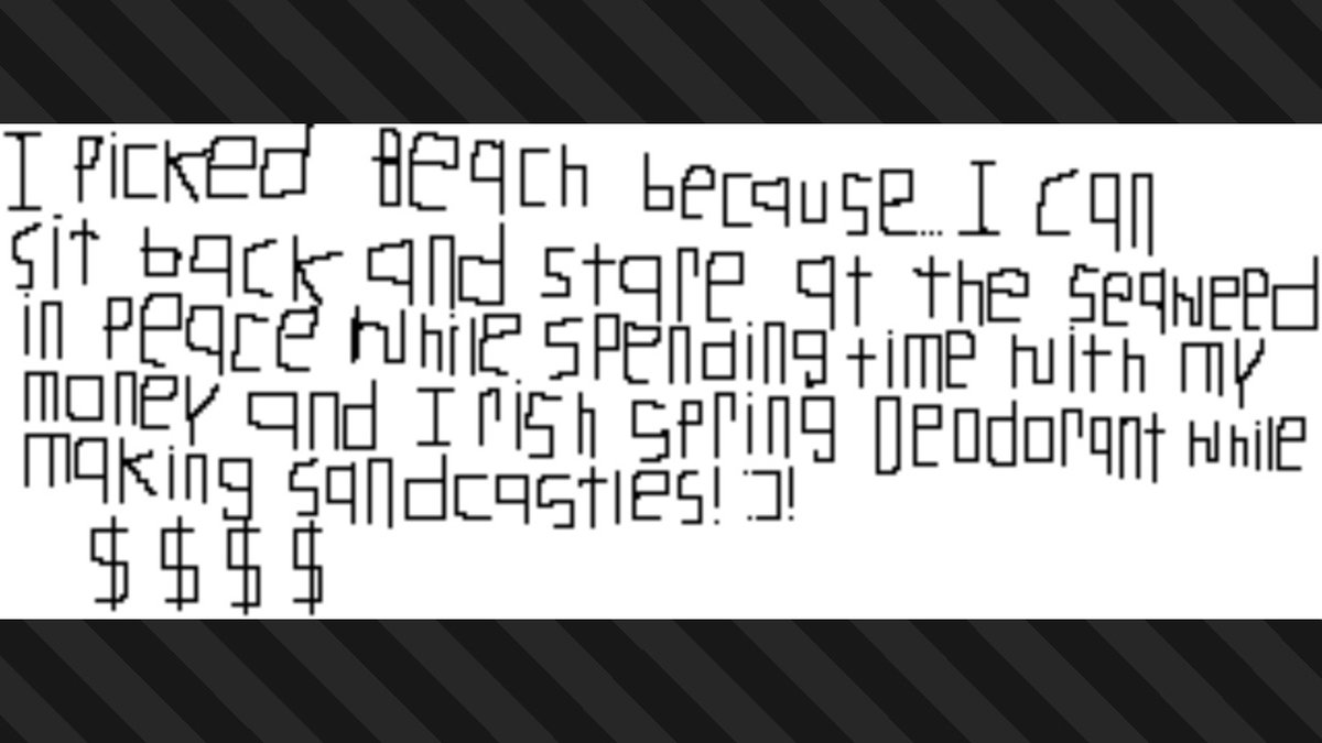 TheMoney2280's tweet photo. Let's go #TeamBeach #Splatoon3 :)! https://t.co/DJ5ItXjjUy