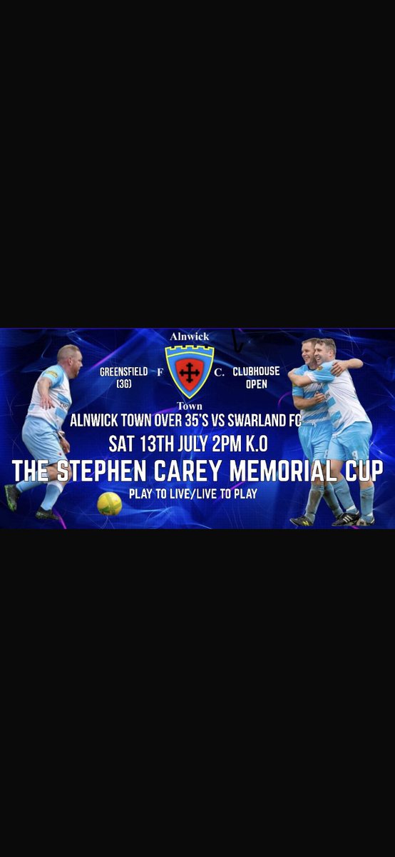 Alnwick Town Over 35s (@over35s) on Twitter photo 