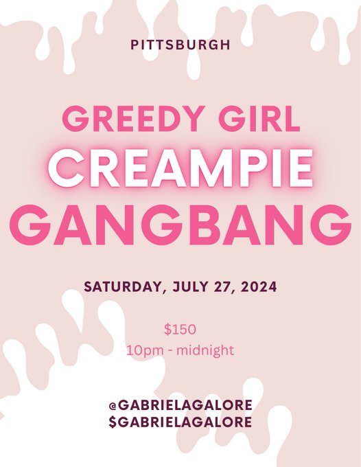 🚨 PITTSBURGH 🚨  SATURDAY, 7/27/24  10 pm - MIDNIGHT  **MUST be recently tested within 30 days of the<a href="/tag/raw"class="tags"><span>#raw</span></a><a href="/tag/pittsburgh"class="tags"><span>#pittsburgh</span></a><a href="/tag/gangbang"class="tags"><span>#gangbang</span></a><a href="/tag/creampie"class="tags"><span>#creampie</span></a><a href="/tag/cum"class="tags"><span>#cum</span></a><a href="/tag/pg"class="tags"><span>#pg</span></a>