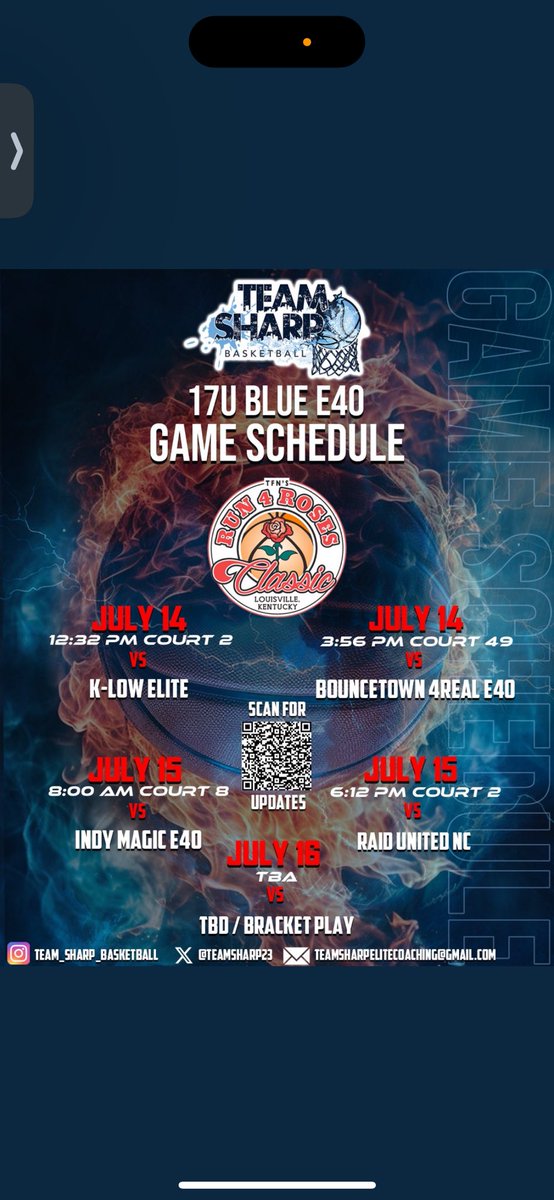 Kentucky schedule !