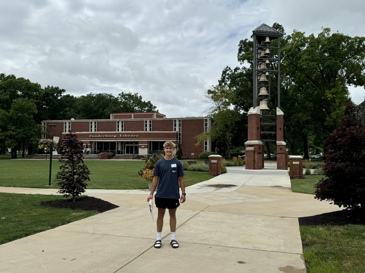 Charles__Kopp's tweet photo. Had a good visit today at Manchester University! Thank you to all of the coaches and staff for the tour and experience. I hope to be back soon! @CoachStone_MU @Coach_ZShaw @CoachV_MU @CoachMetkler @CoachWelton_MU @MU_SpartanFB https://t.co/9c6VoU3DT5