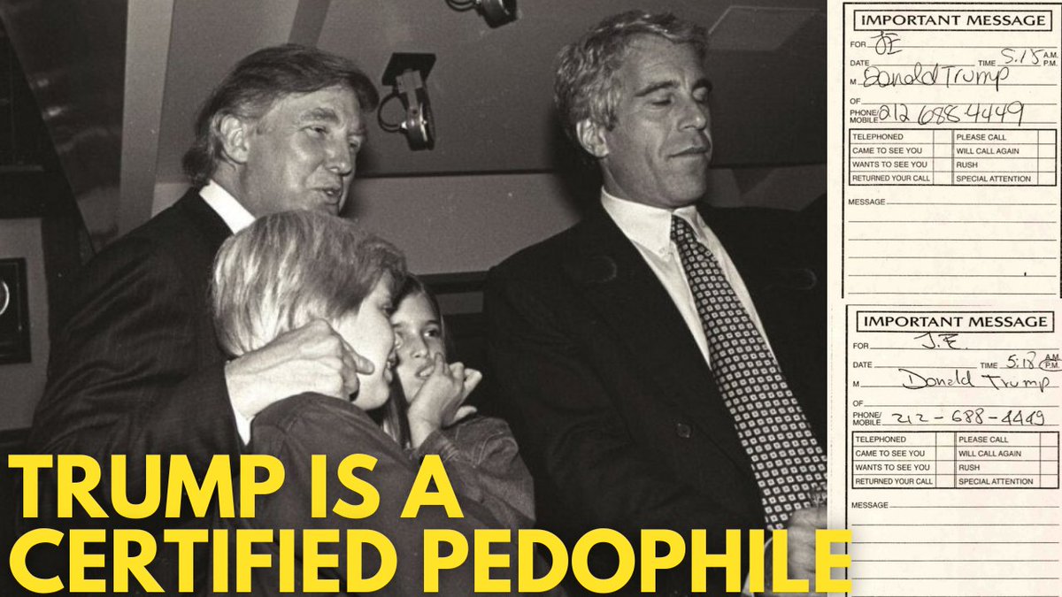 BlackKnight10k's tweet image. Reposting this every day until the media covers the #TrumpPedoFiles