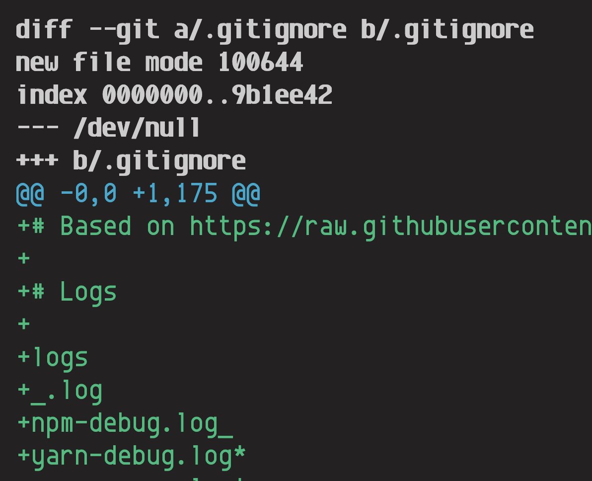 Git terminal tip: You know how when you do a git diff it doesn’t show ...