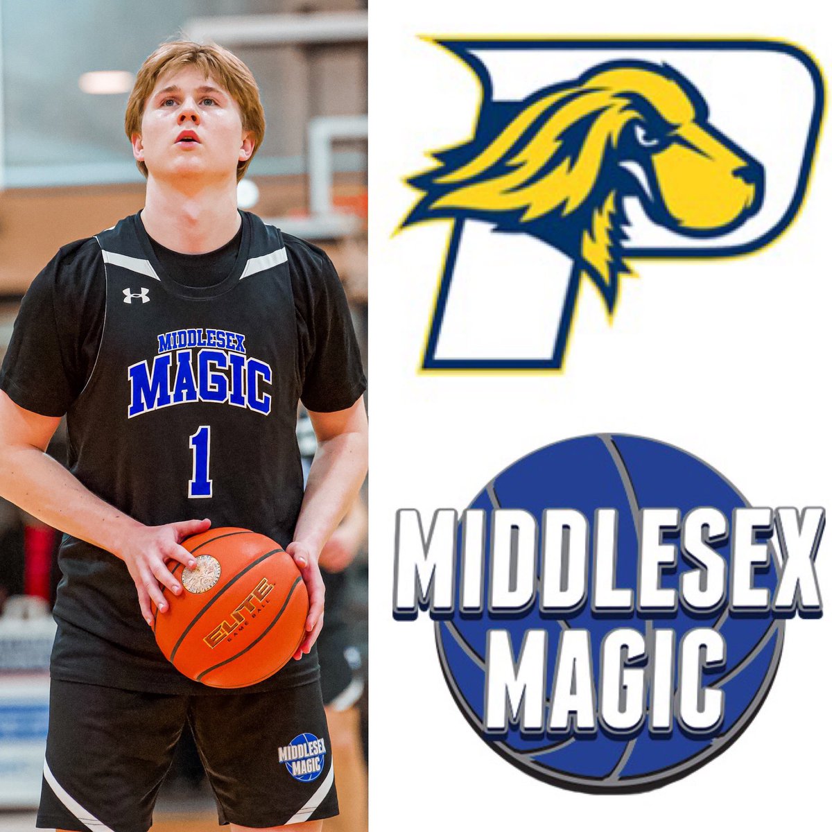 Congratulations to Magic and Choate 2025 guard Jake Palluzzi on receiving a full scholarship offer from Pace University! #MagicFamily