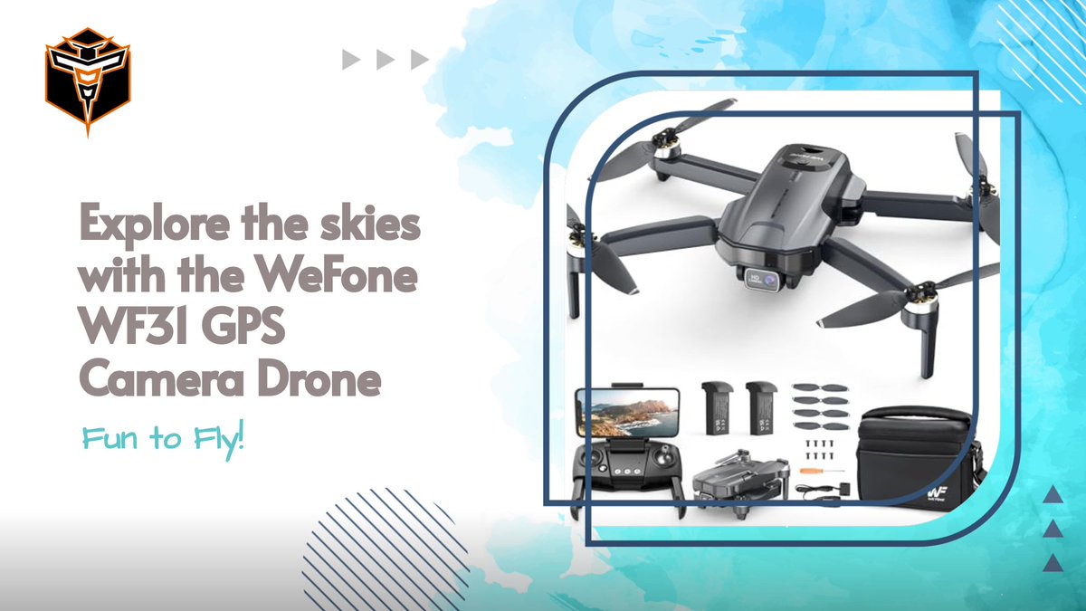 AltoneTech's tweet photo. Explore the skies with the WeFone WF31 GPS Camera Drone https://t.co/sHnbPv0OmA #AlTone #WeFone #Logie #ad https://t.co/n21JqXYoRT
