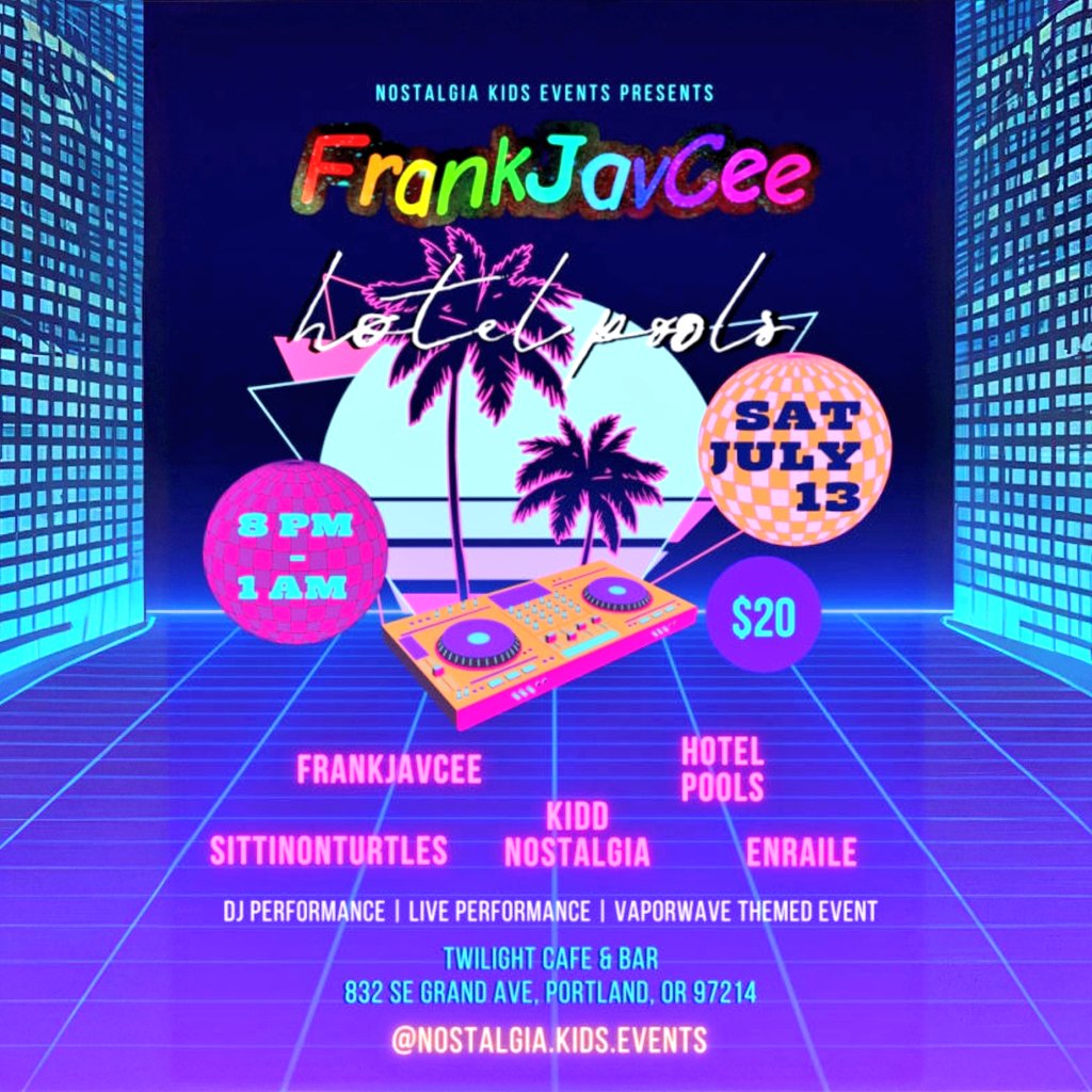 FrankJavCee's tweet photo. Hey everyone I'm going to be in Portland this weekend hit me up if you want to hang out https://t.co/gtzLkOur7s