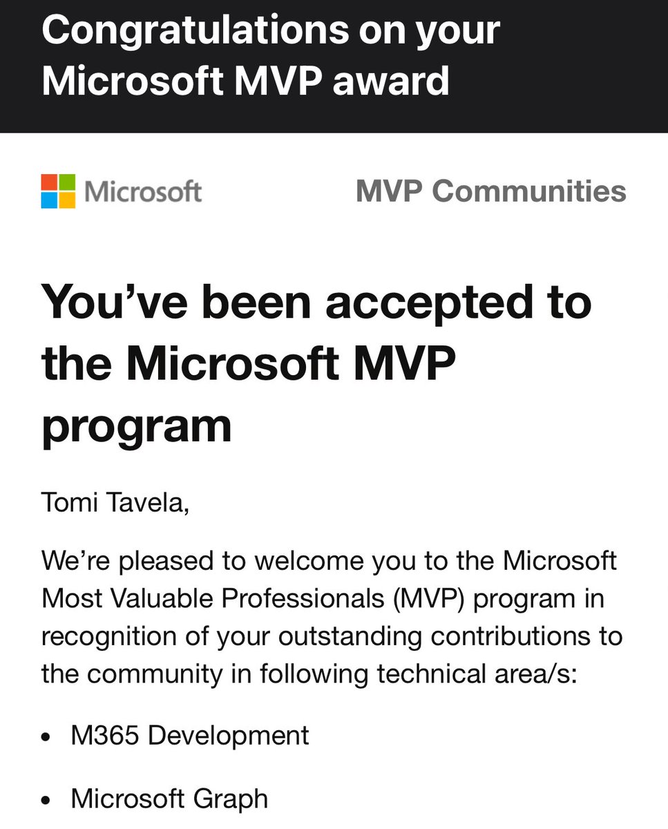 5th MVP disk coming up 🎉 Thanks Microsoft and the awesome tech community. Let’s keep the tech magic going! 🚀 #mvpbuzz