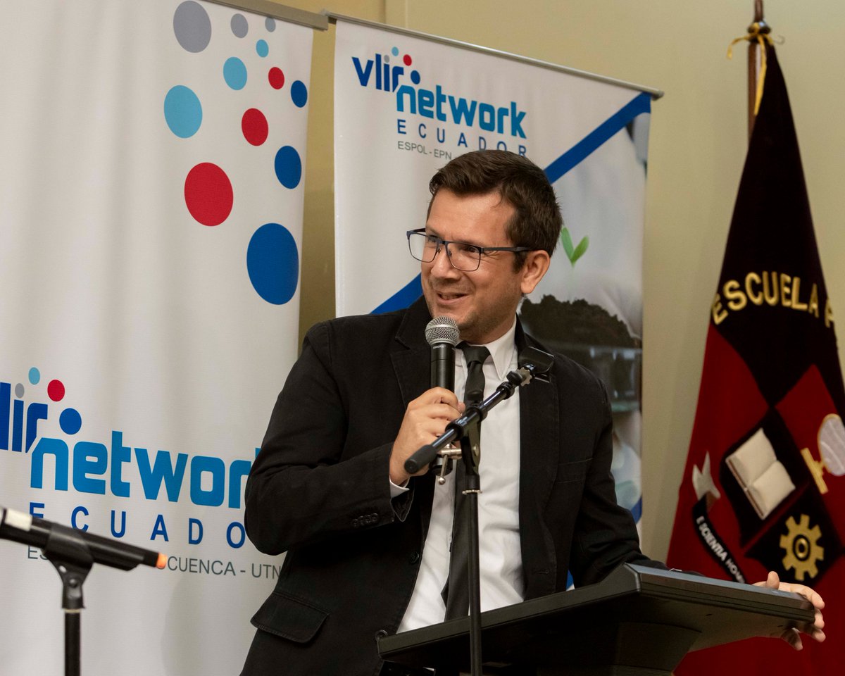 espol's tweet photo. Tras 10 años de una exitosa colaboración académica, este lunes 8 de julio se realizó el evento de cierre del programa VLIR Network Ecuador.
Lea la nota web y conozca todos los detalles del evento que reunió en Quito a directivos e investigadores de la #ESPOL, la Escuela Politécnica Nacional, la Universidad de Cuenca, y la Universidad Técnica del Norte, así como a una delegación del Consejo Interuniversitario de Universidades Flamencas de Bélgica, VLIR-UOS: https://t.co/805Q4NODjV