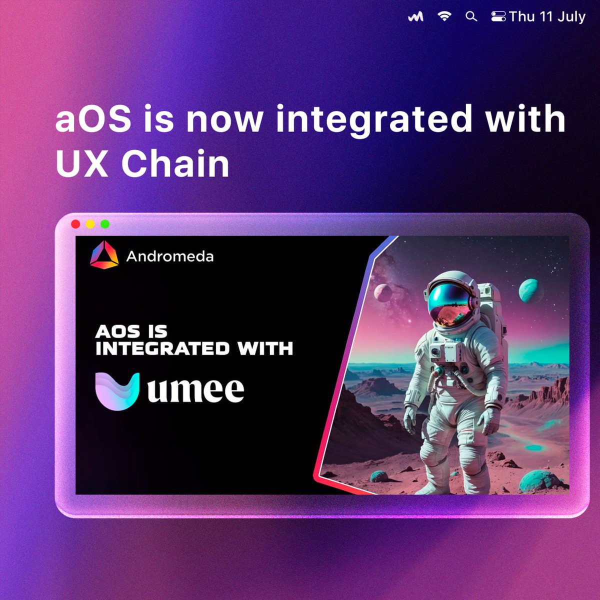 w3coins_io's tweet photo. Exciting news! @ux_xyz integrates with aOS! #UXchain's robust blockchain lending algorithm enables cross-chain leverage, liquidity, and DeFi solutions, empowering developers to innovate and expand #DeFi! 🚀
Join @ux_xyz in X
#stake #web3 #token #tokens #crypto #w3coins #news https://t.co/hPwIZFBkBk