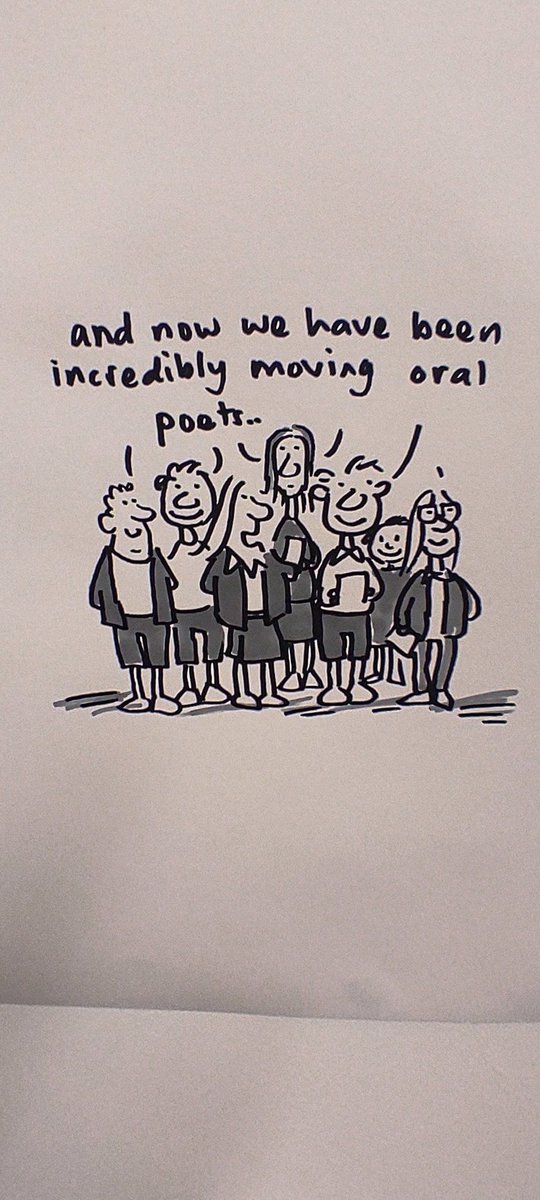 Thoroughly enjoyed seeing <a href="/simonpearsall/">simonpearsall</a>'s comic captures today <a href="/UOSChildhood/">Uni of Suffolk Childhood and Education</a> #childhoods2024. Let's see how tomorrow unfolds!