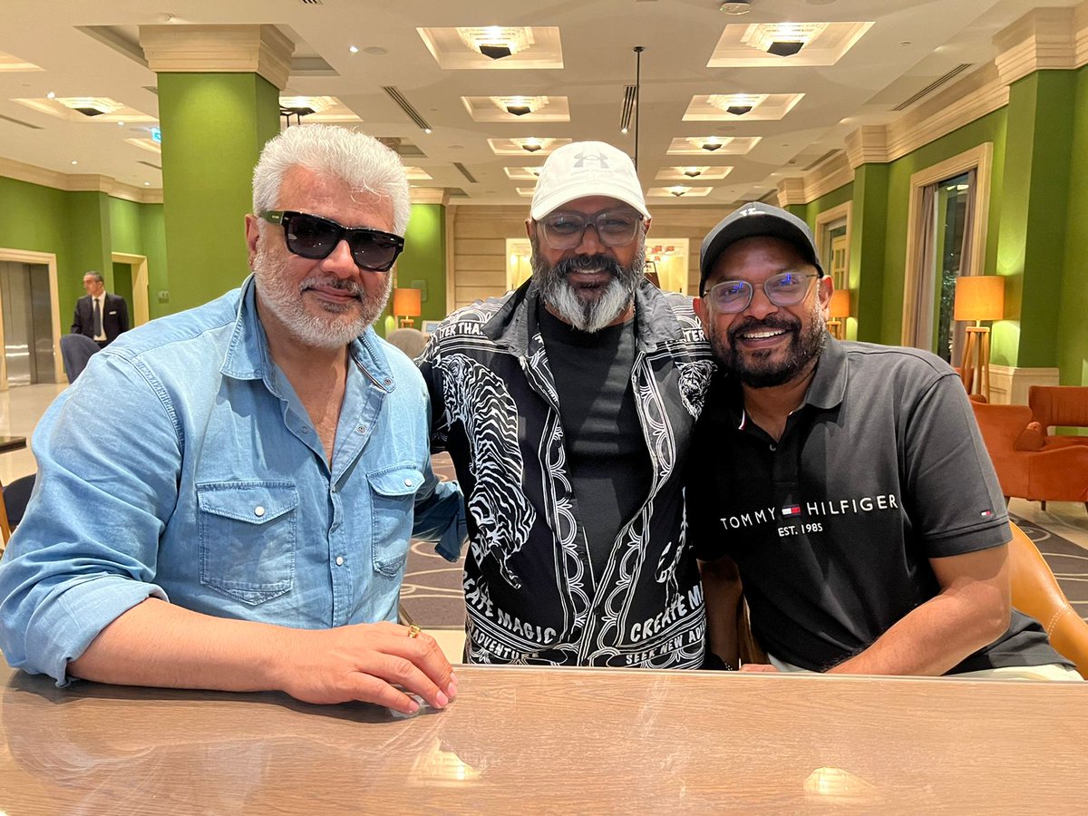 Supreme Sundar (@supremesundar) on Twitter photo A happy moment with Mr. #AK and Mr. <a href="/vp_offl/">venkat prabhu</a>
Met him after a very long time since I worked with him as a stunt master on his first film, #Chennai 28 , which was all about #friendship. This bond has only grown stronger over the years, and this friendship will endure... 💪 A happy moment with Mr. #AK and Mr. <a href="/vp_offl/">venkat prabhu</a>
Met him after a very long time since I worked with him as a stunt master on his first film, #Chennai 28 , which was all about #friendship. This bond has only grown stronger over the years, and this friendship will endure... 💪