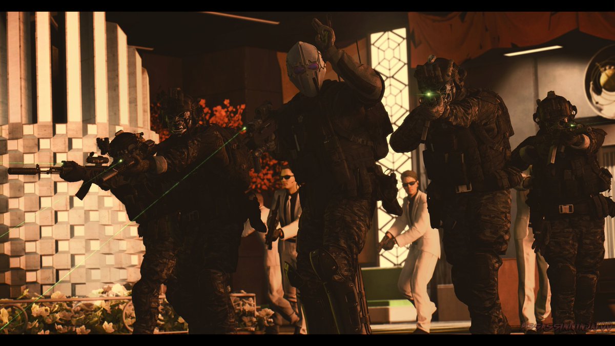 Ronin Squad, the elite bodyguards of White Lotus and opposing for of Spectre Division

#Gmod #Garrysmod