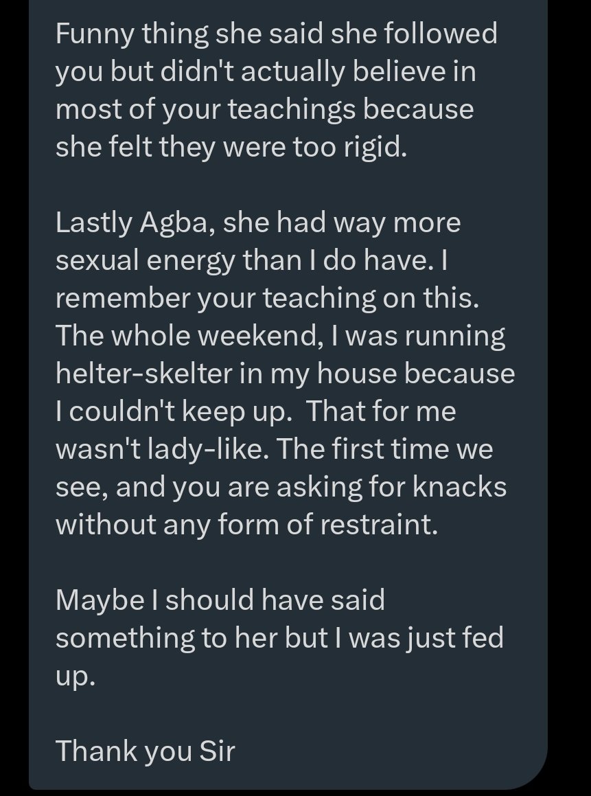 Thank God he's alive.

Please read what he has to say about the lady. 👇