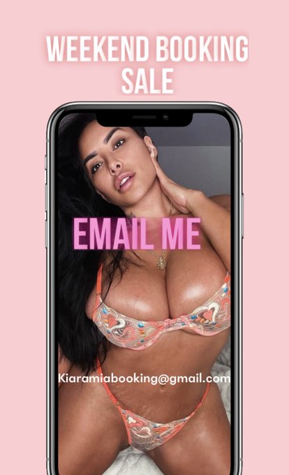 📣TOUR DATES📣  🗓️ I&rsquo;m in Los Angeles   💋 Booking SALE 💋 Kiaramiabooking@gmail.com https://t.co/11becW