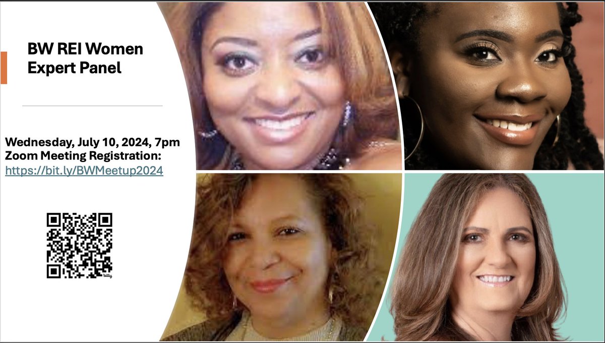 RehabberPro's tweet photo. Reminder join us tonight Wednesday, July 10, 2024 at 7PM
or our Women Real Estate Expert Panel
Jacki, Katheryn, Denisha, and MaryJo
Topics: Money, Flipping, Rentals, PM, BRRRR, Airbnb, Design and more…
Zoom Register Here: https://t.co/2UV1n6NKbH https://t.co/gEhuWEMlSX