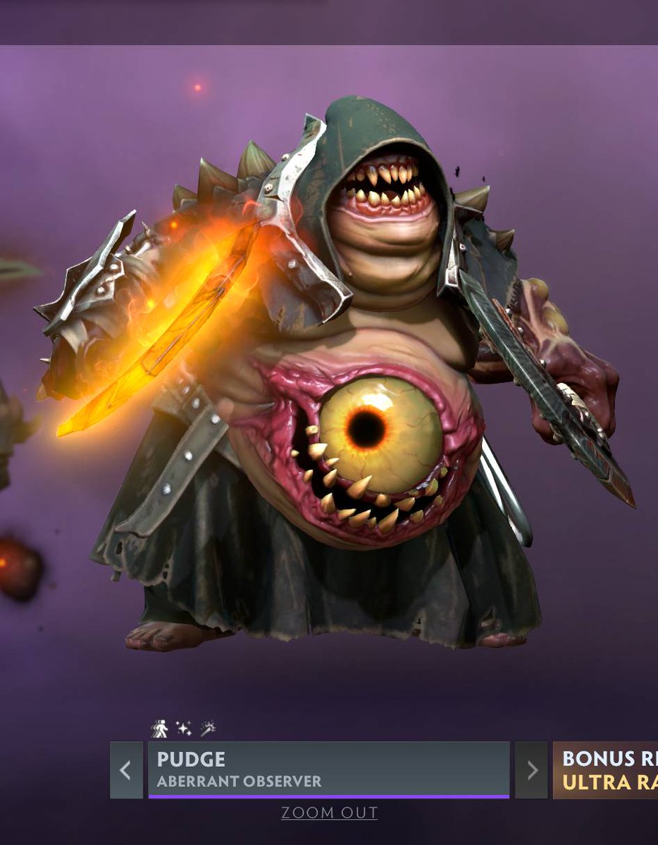 hntrluc's tweet image. Excited to see both my Pudge and Luna made it into this years cache! Thanks to the community for the votes, and the Dota team for the FX and animations.