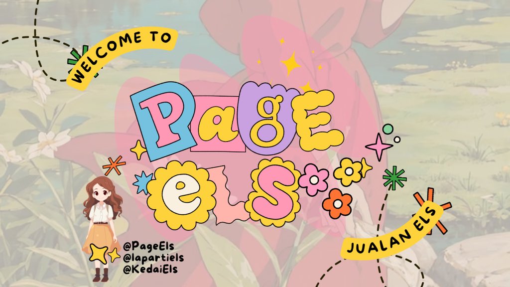 PageEls's tweet image. ⠀

𓍢ִ໋🌷͙֒⋆₊💌˚⊹♡
Selamat Datang di PageEls!
El menyediakan berbagai 
Apps prem dan juga Account

Mampir yuk! Jajan di El’s ꕥ
——————————————

⠀ ⠀
