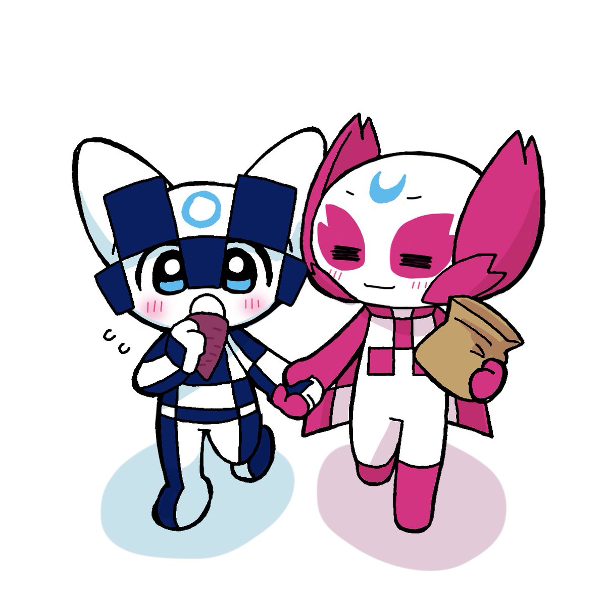 odonnell_bob's tweet photo. two random mascots.... https://t.co/zfHT3P1Tno