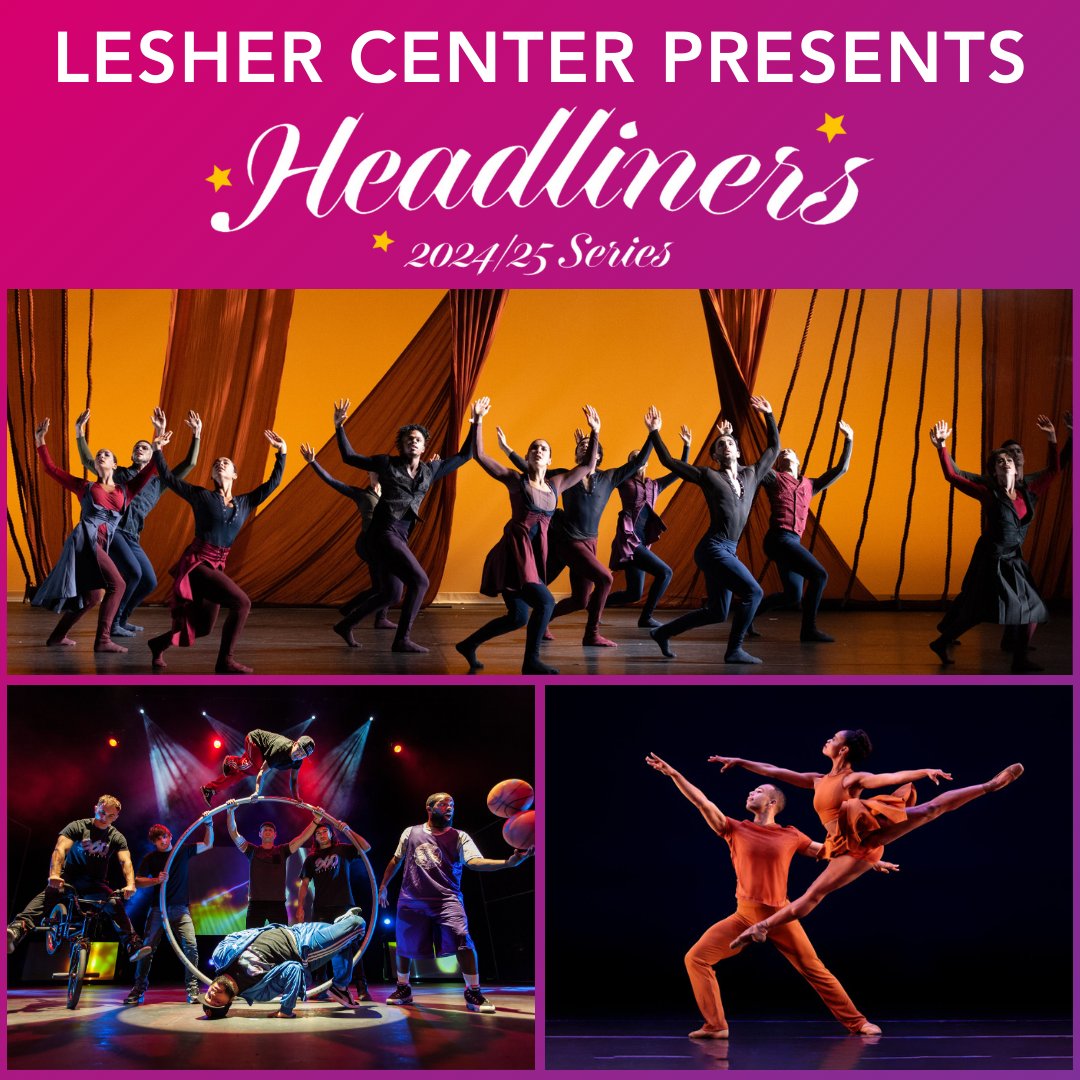 These Headliners are built to move you! From BMX to Ballet, experience dance in entirely new ways. Save 20% when you bundle Ballet Hispanico, 360 ALLSTARS, and Dance Theatre of Harlem: lcarts.org/MoveYouBundle
#LesherCenter #WalnutCreek #liveperformance #dance