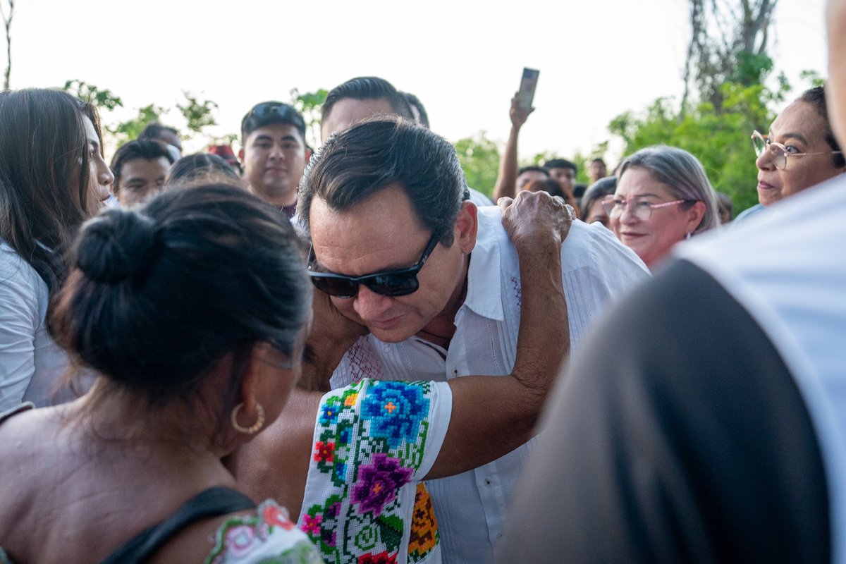 El pueblo de Yucatán está feliz, porque Morena gobernará por primera vez y porque cambiaremos para siempre la forma de hacer las cosas.

Mi compromiso es claro: no te voy a fallar. Muchas gracias por tu apoyo.