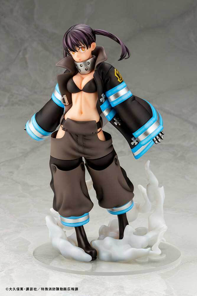 炎炎ノ消防隊　環古達　ARTFX J　コトブキヤ　ネコマタエフェクトパーツ付き コトブキヤ宣伝 on X: 