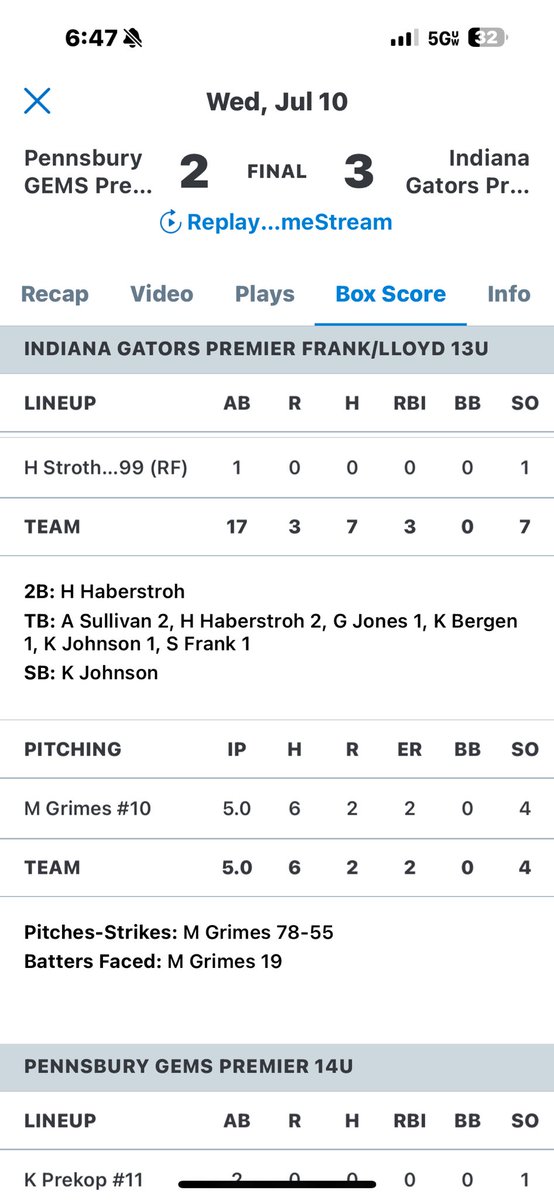 We won the 14s Nationals in Myrtle Beach! Pitched complete game semi finals. Went in to close championship that went to international tie breaker! Got out of inning without them scoring and we got it done! So proud of my team! <a href="/ExtraInningSB/">EXTRA INNING SOFTBALL</a> <a href="/AcceleratedFas1/">Accelerated Fastpitch Academy</a>
